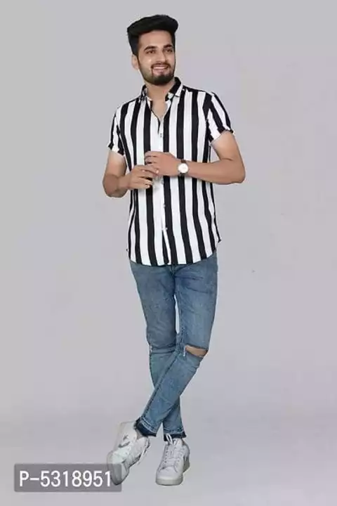 Men's Multicolor Striped Poly Rayon Digital Print Stitched Shirt

Men's Multicolor Poly Rayon  uploaded by NV_collections on 10/6/2022