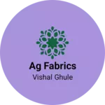 Business logo of AG fabrics