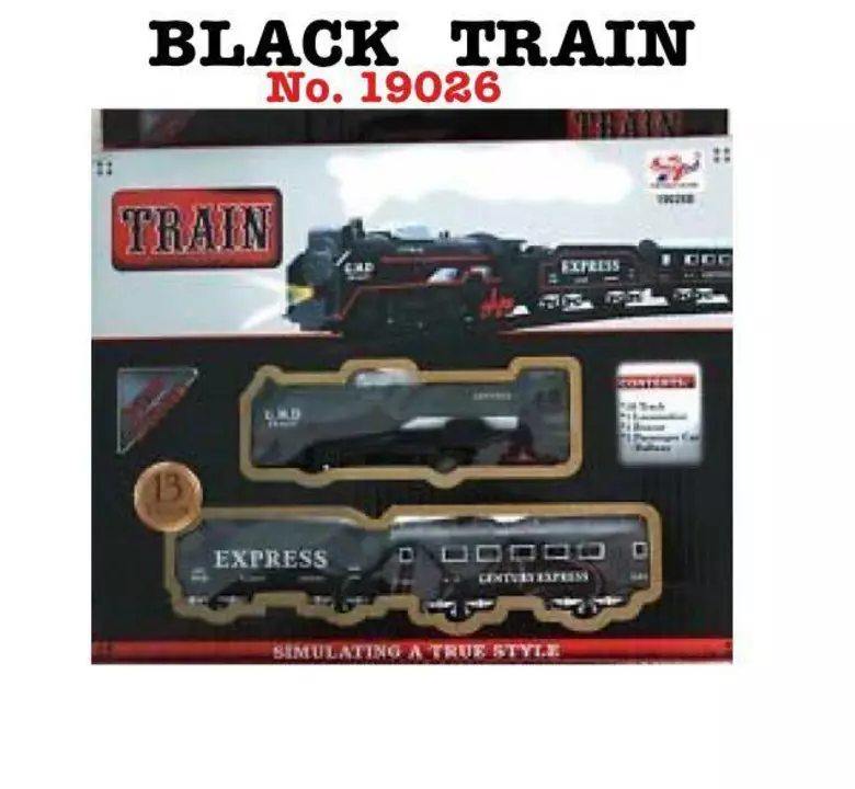 BLACK TRAIN-19026 uploaded by TRUE TOYS on 10/6/2022