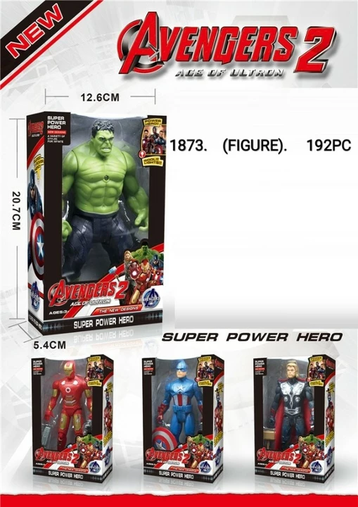 AVENGERS FIGURES MEDIUM NO uploaded by TRUE TOYS on 10/6/2022