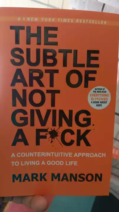 The subtle art of not giving a fock uploaded by Ssbzbooks on 10/6/2022