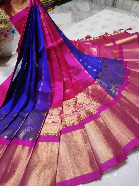 Pure handloom Kuppadam pattu sarees  uploaded by HAMSA STITCH CRAFTS on 10/7/2022