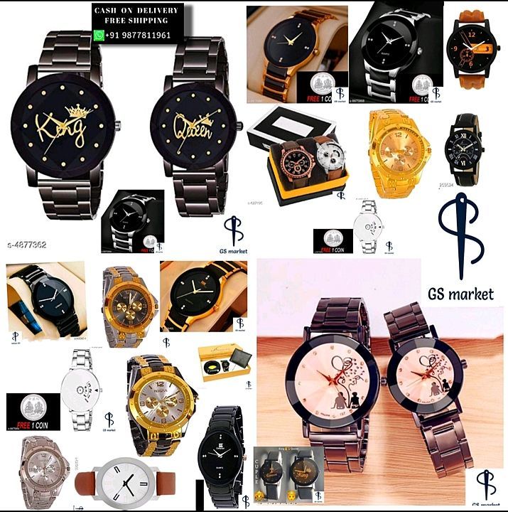 Attractive watches start @300 uploaded by GS Market on 1/5/2021