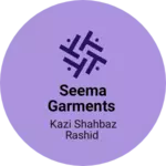 Business logo of Seema garments based out of Kolkata