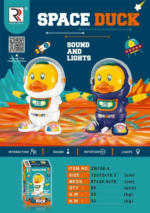 Space Ducks uploaded by TRUE TOYS on 10/7/2022