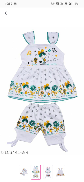 Post image nice quality product born.  baby dress 16_18 size