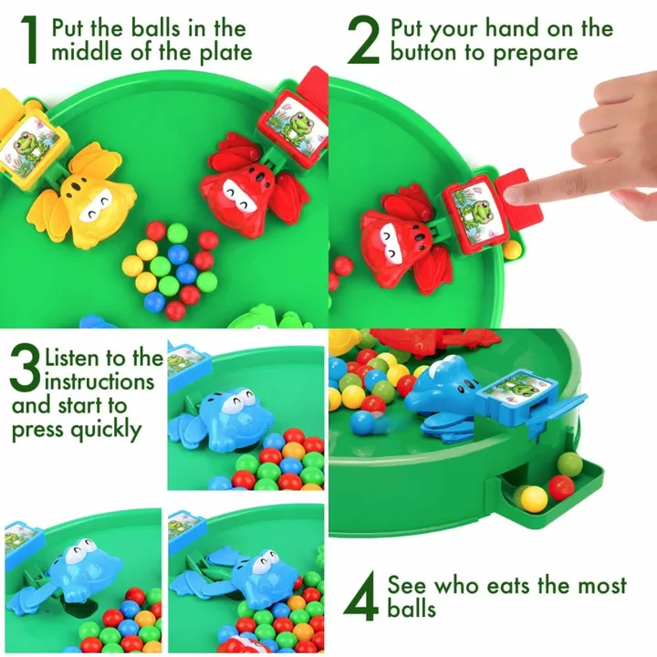 4 IN 1 HUNGRY FROG uploaded by TRUE TOYS on 10/7/2022