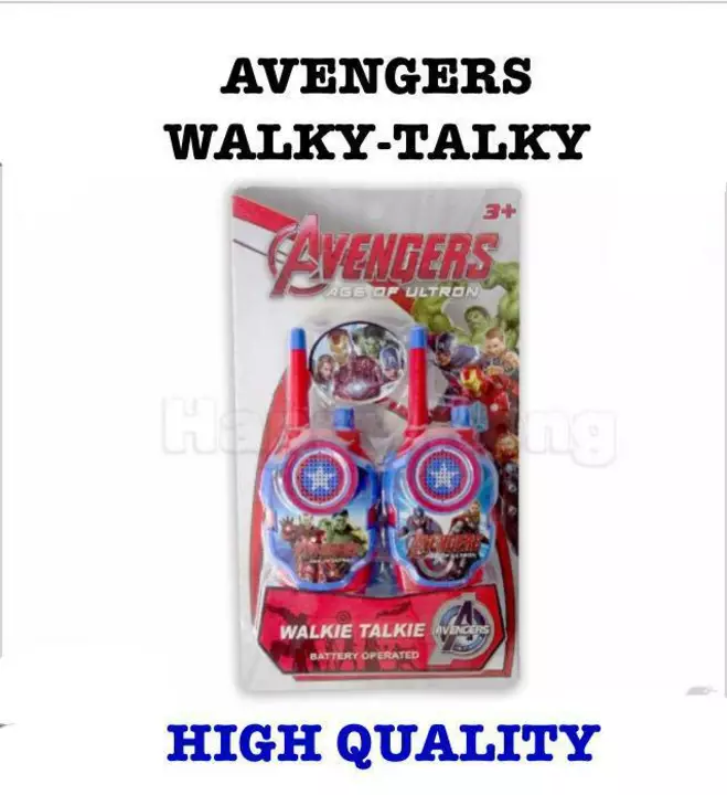 AVENGERS WALKY TALKY uploaded by TRUE TOYS on 10/7/2022
