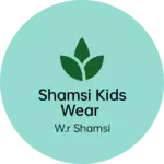 Business logo of Shamsi kids wear