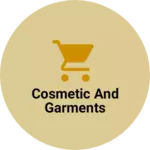 Business logo of Cosmetic and garments
