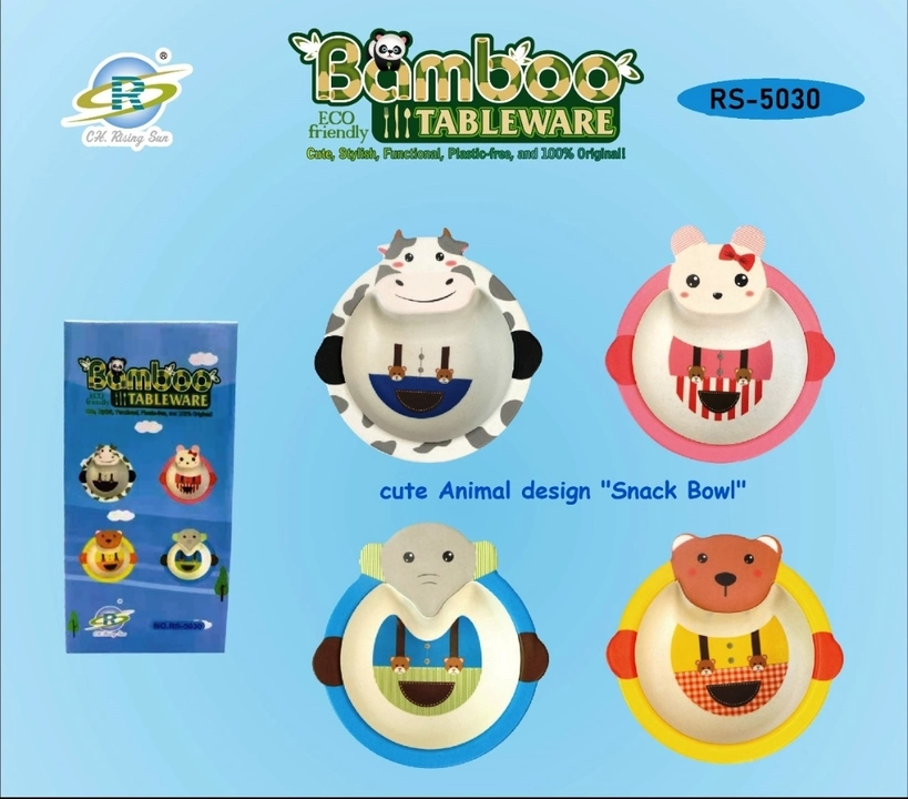 ANIMAL DESIGN BAMBOO TABLEWARE uploaded by TAAJ  on 10/7/2022