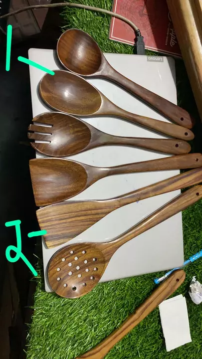 Post image A set of different spoons &amp; Spatula