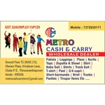 Business logo of METRO CASH & CARRY