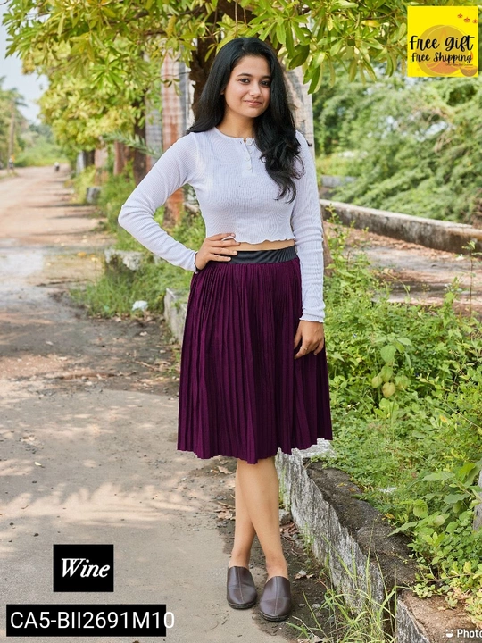 Skirt  uploaded by Dhaarmi Fashion on 10/7/2022