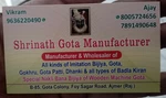 Business logo of Shrinath gota manufacturer