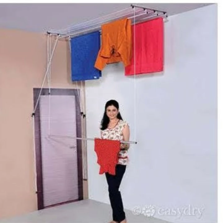 Post image Best in class easy to operate and hygienic way to dry washed clothes.

 We are the direct manufacturers of clothes Drying hanger.

 Available in standard sizes plus customized as well with best quality.

4feet rack 2300 rs
5feet rack 2500 rs
6feet rack 2700 rs
7feet rack 3300 rs
8feet rack 3700 rs
1 year replacement warranty

Free Service is available only in Bangalore

 For more details and order do whatsapp 7892321169/ 9742669964

Other states delivery charges applicable

19.5 guage 1.1 mm ¾inch (strong) stainless steel pipe rust free with stainless steel wheels and nylon rope
Capacity upto 80kg