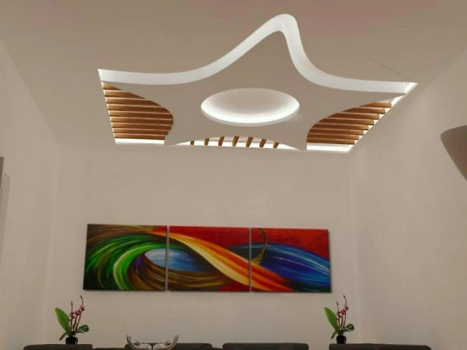 Gypsum flash ceiling uploaded by Ansaridecorators on 10/7/2022