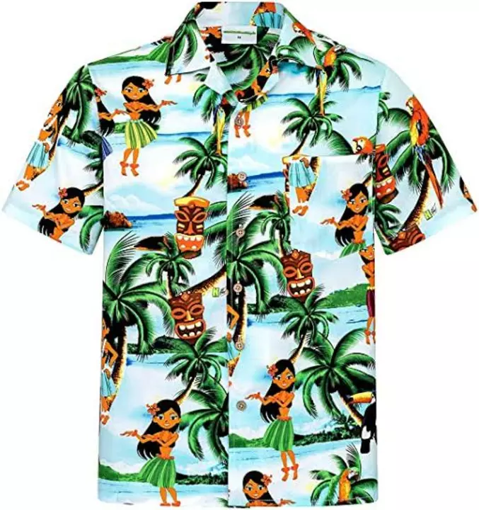 Mens beach wear shirts supplier uploaded by Parvez clothing co export pvt ltd on 10/7/2022