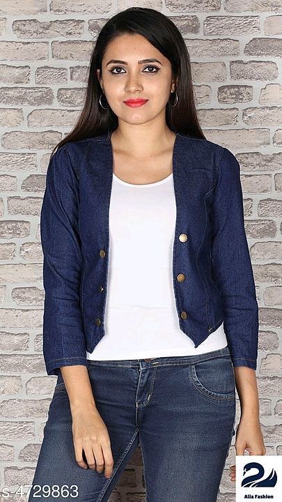 Women's jacket and waistcoat uploaded by Alia fashion on 1/6/2021