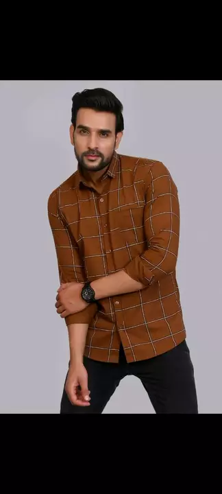 Check brown shirt  uploaded by business on 10/8/2022