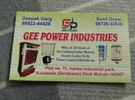Business logo of Gee power