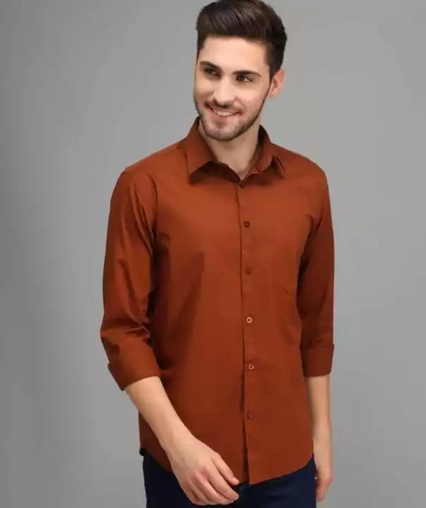 Product image of Casual Plain Formal Shirts, price: Rs. 250, ID: casual-plain-formal-shirts-6b85420f