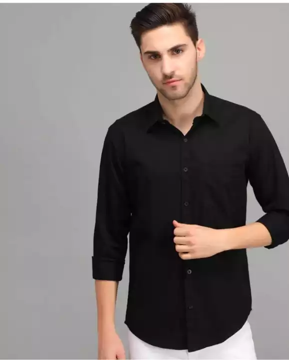 Product image of Casual Plain Formal Shirts, price: Rs. 250, ID: casual-plain-formal-shirts-6c019e80