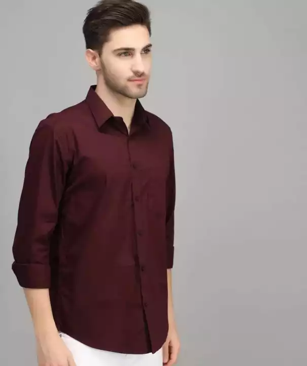 Product image of Casual Plain Formal Shirts, price: Rs. 250, ID: casual-plain-formal-shirts-2ceb7edd
