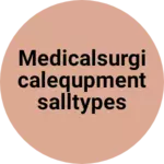 Business logo of Medicalsurgicalequpmentsalltypes