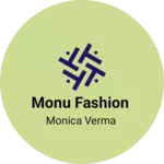 Business logo of Monu fashion