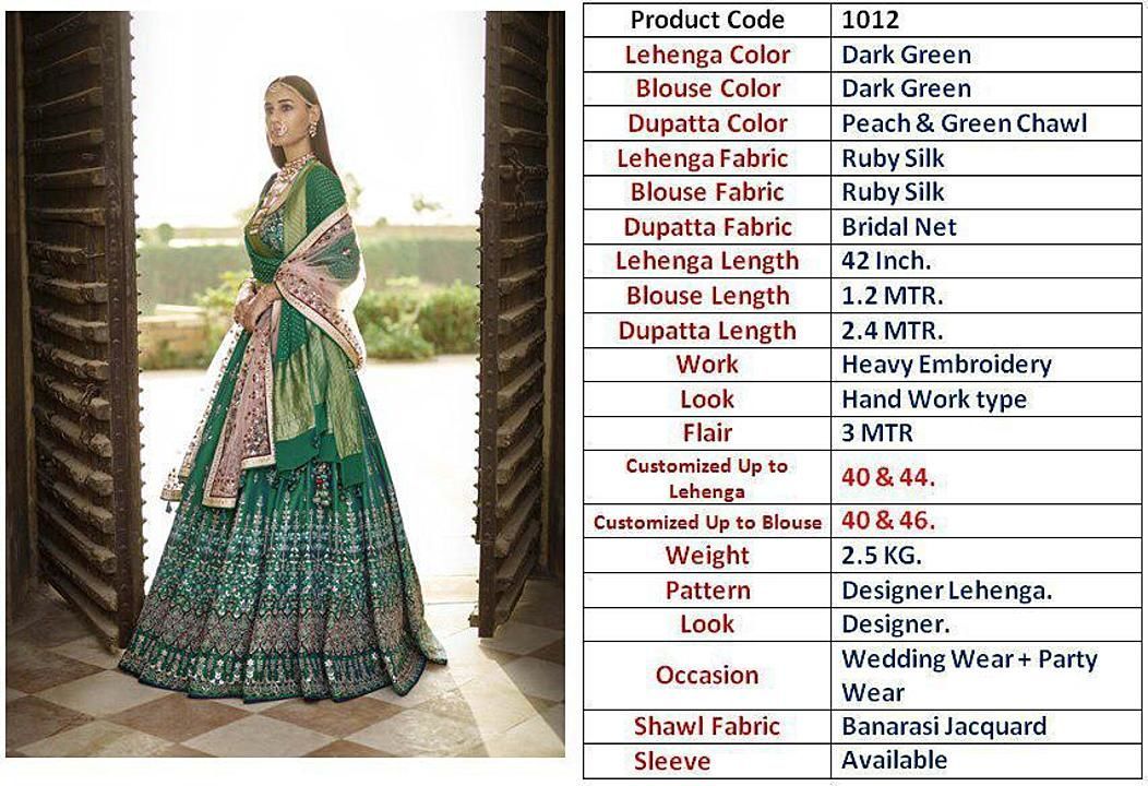 Post image *We Are Launching New catalog*. *😍😍Designer Lehengha Exclusive Collection😍😍*

 *AE 1091,1012,1016,1018,1025,1027,1029*


*Rate &gt; 3200/-*

 *Shipping charges extra* 

*Resaler Most Wellcome*
*Ready to Ship☑️✈️*

*Quality Ek Level Up  ❤️🔝*
