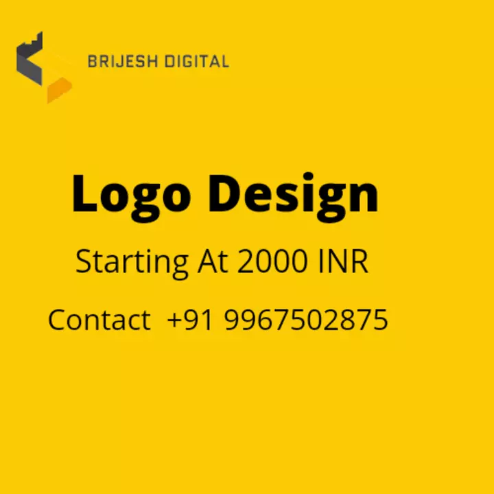 Logo Design  uploaded by Brijesh Digital  on 10/8/2022