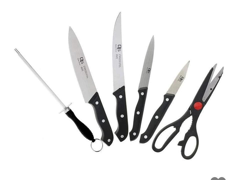 Set of 7pcs knife set with mini chopping board in premium Quality uploaded by Healthy the Organic on 6/28/2020