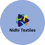 Business logo of Nidhi textiles