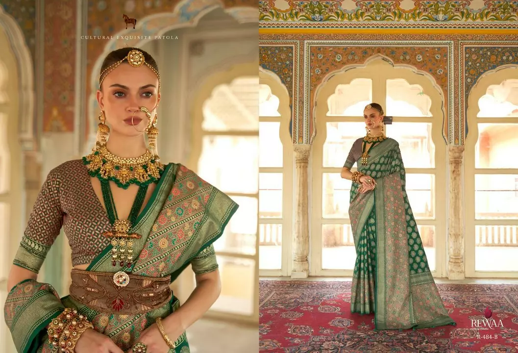 Post image Designer  saree collection silk fabric