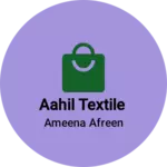 Business logo of Aahil textile