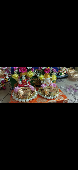 Decorative Laxmi ji , Kanha Ji and GANESH ji uploaded by Ansh Fashion Factory on 10/9/2022