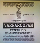 Business logo of Varnaroopam textiles