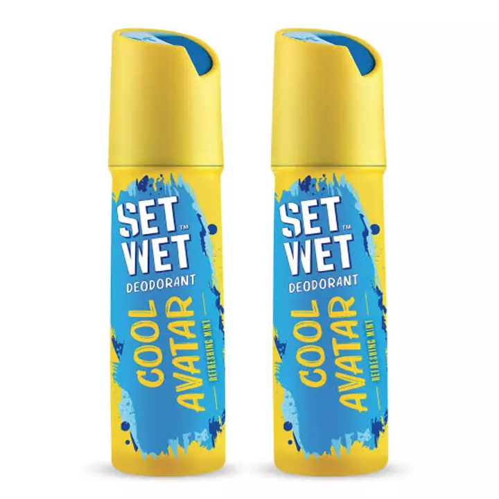Set Wet Cool Avatar Deodorant (Pack of 2) uploaded by Havawk on 10/9/2022