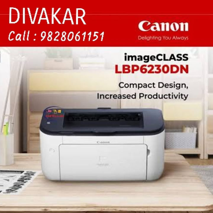 Canon Laser Printer LBP 6230DN uploaded by Divakar Computronix and Systems on 10/9/2022