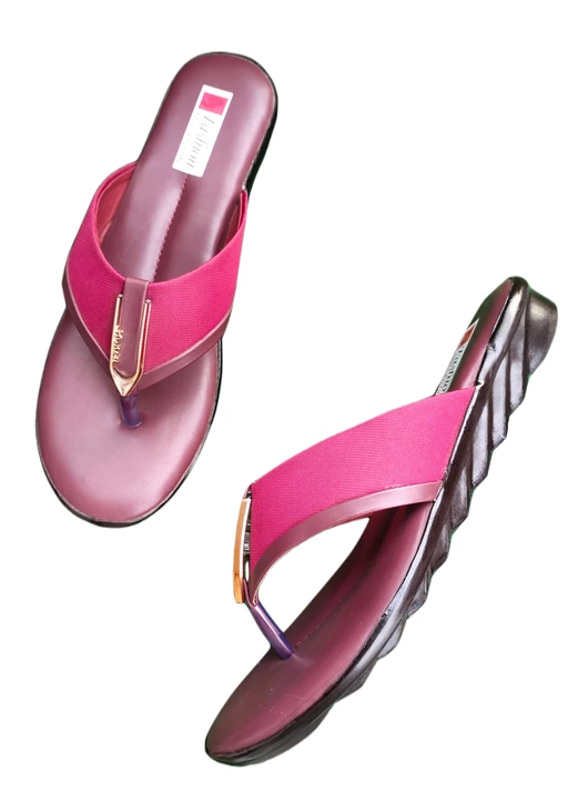 Women purple color beautiful sleeper sandal uploaded by Sayma enterprises  on 10/9/2022