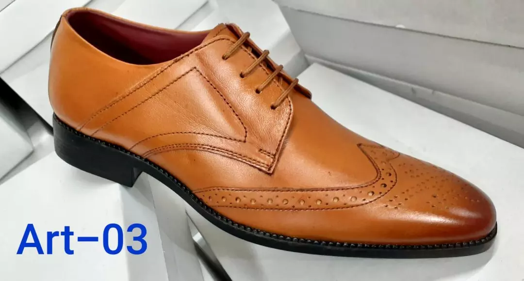 Full Leather Shoes with TPR Sole  uploaded by Anisha Enterprise's Agra on 10/9/2022