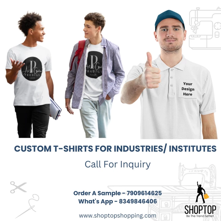 TAKE CUSTOMIZED T-SHIRT ORDER FROM YOUR CUSTOMERS AND WE WILL FULFILL uploaded by business on 10/9/2022