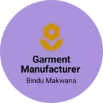 Business logo of Garment manufacturer