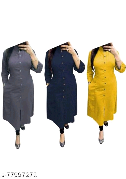 Catalog Name:*Abhisarika Superior Kurtis*
Fabric: Cotton
Sleeve Length: Three-Quarter Sleeves
Patter uploaded by Gunjan saree center on 10/9/2022