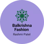 Business logo of Balkrishna fashion