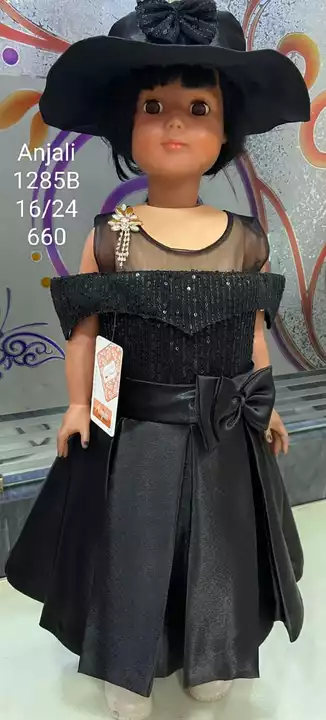 Black 🖤 frock for kiddoz  uploaded by business on 10/9/2022