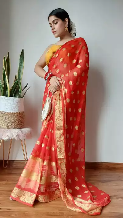 Chiffon saree  uploaded by R v textile on 10/10/2022