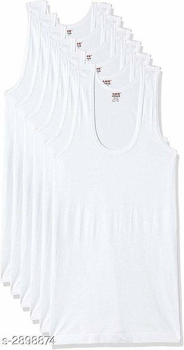 Classic mens cotton solid vest uploaded by World wide Big Shopping on 1/7/2021