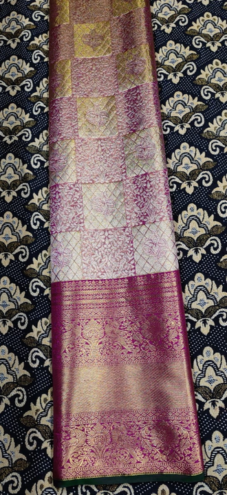 Handwoven Dharmavaram pure silk saree uploaded by business on 10/10/2022